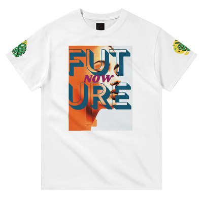 Future Orange heavyt shirt - Ecofuture