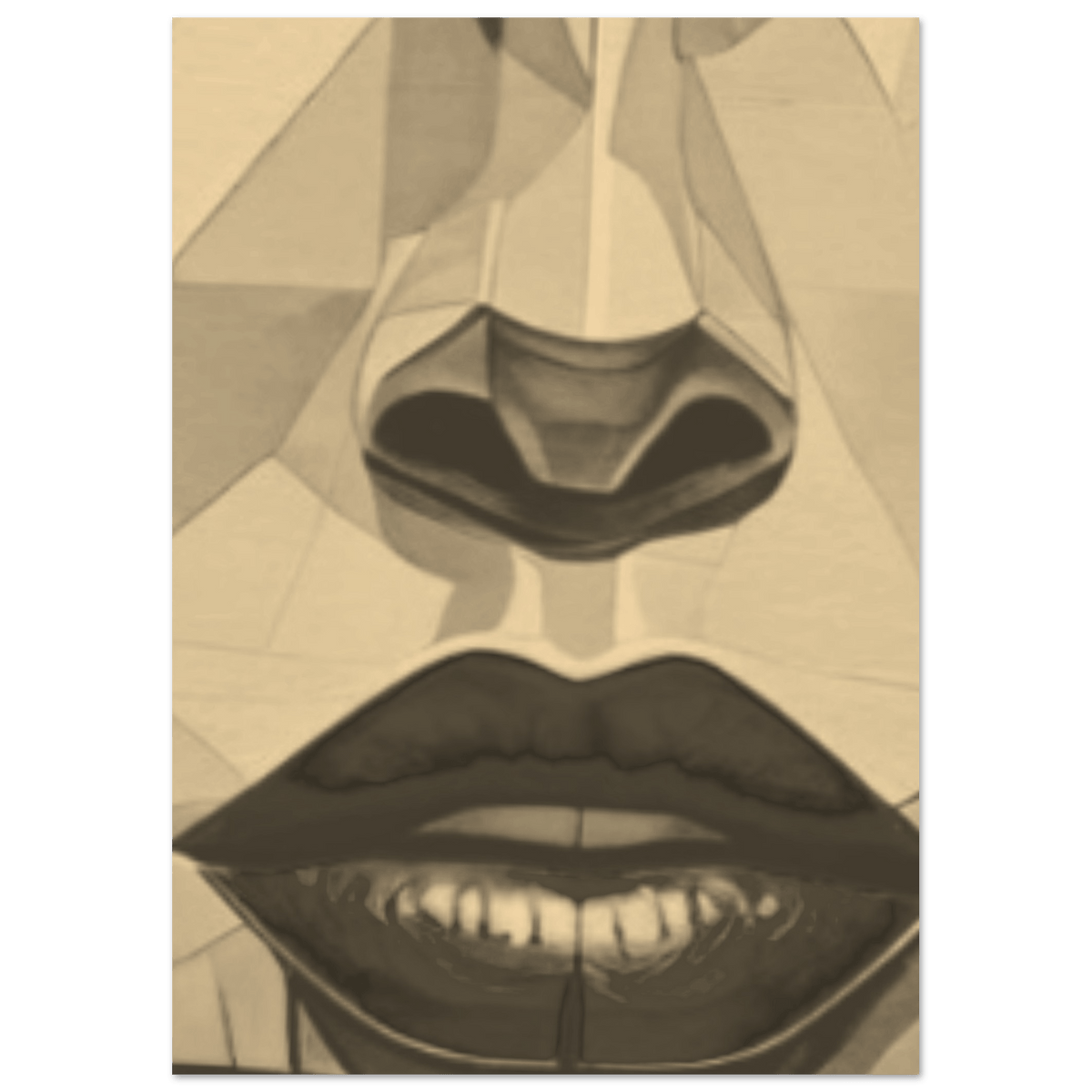Shhh Poster – Premium Matte Art Print